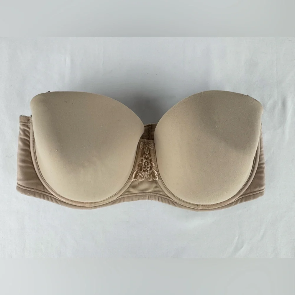 Vanity Fair Nude Strapless Wired Bra
